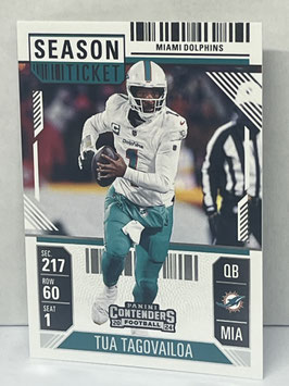 Tua Tagovailoa (Dolphins) 2024 Contenders #61
