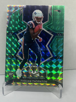 Tyquan Thornton (Patriots) 2022 Mosaic Green Camo Prizm #336