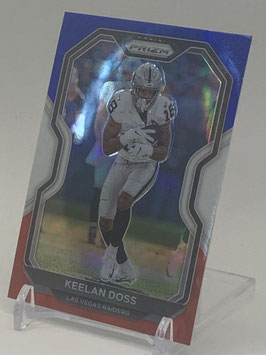 Keelan Doss (Raiders) 2020 Prizm Red White Blue Prizm #137