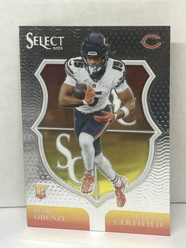 Rome Odunze (Bears) 2024 Select Select Certified #10