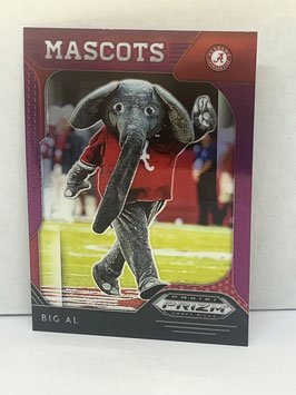 Big Al (Alabama) 2019 Prizm Draft Mascots Purple Prizm #25