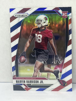 Marvin Harrison Jr. (Cardinals) 2024 Prizm Red White Blue Prizm #375