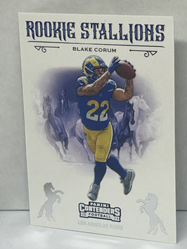 Blake Corum (Rams) 2024 Contenders Rookie Stallions #21