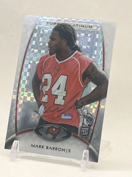 Mark Barron (Buccaneers) 2012 Topps Platinum X-Fractor #143