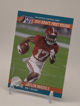 Jaylen Waddle (Alabama/ Dolphins) 2021 Leaf Pro Set Draft Day #PSDD6