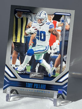 Tony Pollard (Cowboys) 2019 Playbook Platinum #135