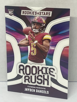 Jayden Daniels (Commanders) 2024 Rookies & Stars Rookie Rush#RR-JDS