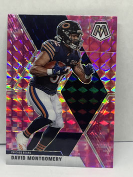 David Montgomery (Bears) 2020 Mosaic Pink Camo Prizm #41