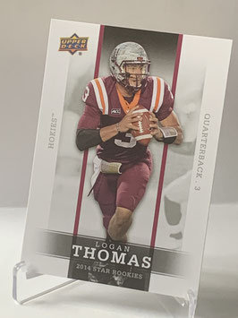 Logan Thomas (Virginia Tech/ Cardinals) 2014 Upper Deck Star Rookies #17