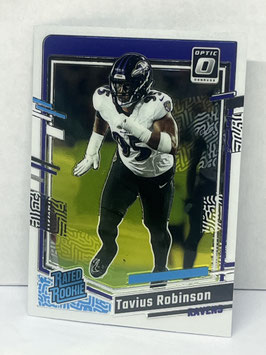 Tavius Robinson (Ravens) 2023 Donruss Optic Rated Rookie #208