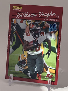 Ke'Shaun Vaughn (Buccaneers) 2020 Panini Instant Rated Rookie #RR28