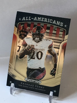 Rashaad Penny (San Diego State/ Seahawks) 2019 Prizm Draft Picks All Americans #90