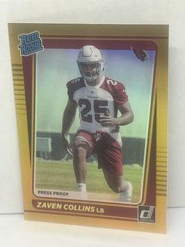 Zaven Collins (Cardinals) 2021 Donruss Press Proof Premium #334