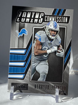 Kerryon Johnson (Lions) 2019 Playbook Zoning Commission #15