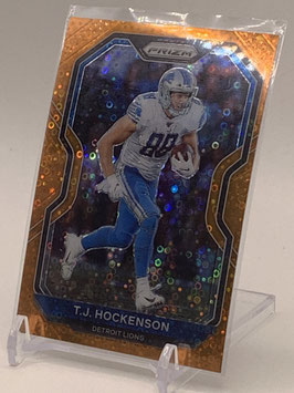 TJ Hockenson (Lions) 2020 Prizm Gold Circle Prizm #201