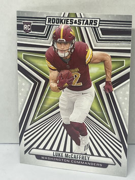 Luke McCaffrey (Commanders) 2024 Rookies & Stars #168
