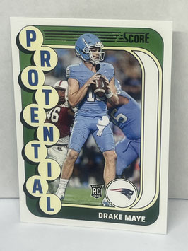 Drake Maye (North Carolina/ Patriots) 2024 Score Protential #2