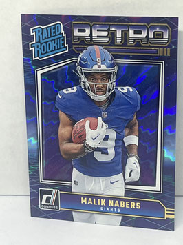 Malik Nabers (Giants) 2024 Donruss Retro Rated Rookie #6