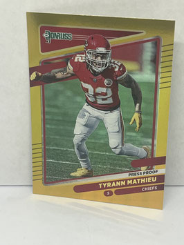 Tyrann Mathieu (Chiefs) 2021 Panini Donruss Press Proof Premium #119