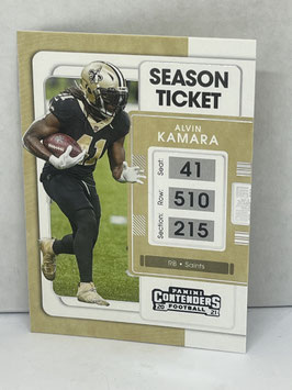 Alvin Kamara (Saints) 2021 Contenders #71