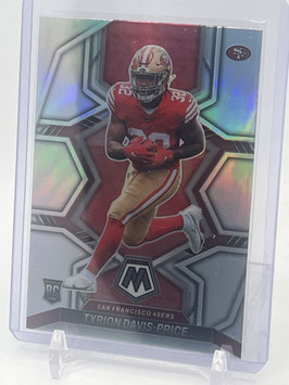 Tyrion Davis-Price (49ers) 2022 Mosaic Silver #340