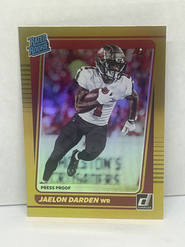 Jaelon Darden (Buccaneers) 2021 Panini Donruss Press Proof Premium #288