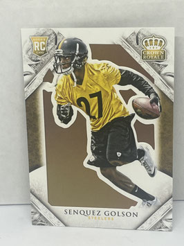 Senquez Golson (Steelers) 2015 Crown Royale Bronze #104