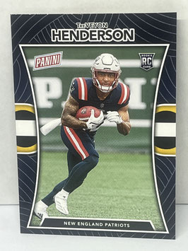 TreVeyon Henderson (Patriots) 2025 The National #VIP9