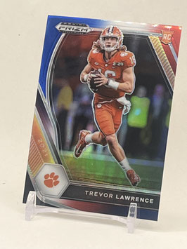 Trevor Lawrence (Clemson/ Jaguars) 2021 Prizm Draft Picks Red White Blue Prizm #106