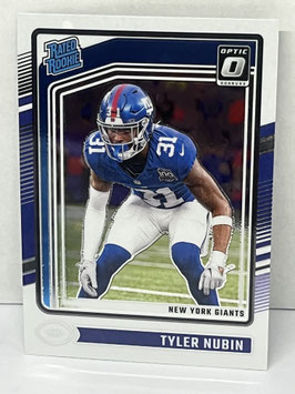 Tyler Nubin (Giants) 2024 Donruss Optic Rated Rookie #296