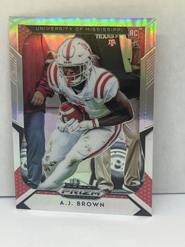 AJ Brown (Mississippi/ Eagles) 2019 Prizm Draft Silver Prizm #105