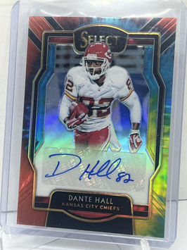 Dante Hall (Chiefs) 2018 Select Tye Dye Prizm Autograph #SP-DH