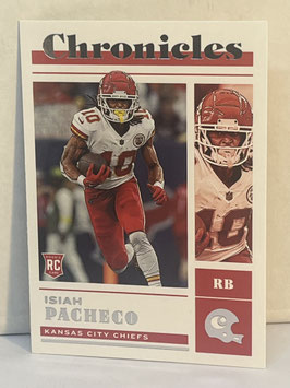 Isiah Pacheco (Chiefs) 2022 Chronicles #36