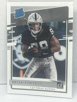 Lynn Bowden Jr. (Raiders) 2020 Donruss Optic Rated Rookie