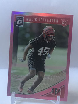 Malik Jefferson (Bengals) 2018 Donruss Optic Pink #123