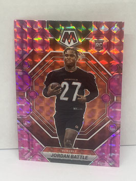 Jordan Battle (Bengals) 2023 Mosaic Punk Camo Prizm #338