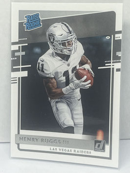 Henry Ruggs III (Raiders) 2020 Donruss Rated Rookie #308