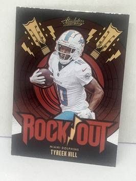 Tyreek Hill (Dolphins) 2024 Absolute Rock Out #RO-THL