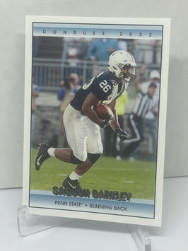 Saquon Barkley (Penn State/ Giants) 2022 Chronicles Draft Picks Donruss Throwback #13