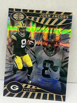 Josh Jacobs (Packers) 2024 Illusions Trophy Collection Mirrored ERROR #30