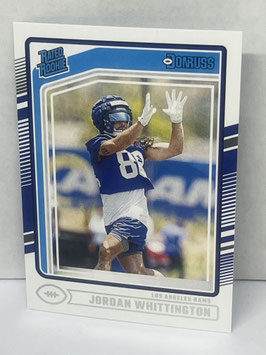 Jordan Whittington (Giants) 2024 Donruss Rated Rookie #352