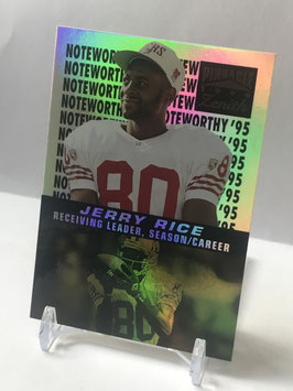 Jerry Rice (49ers) 1996 Zenith Noteworthy #2