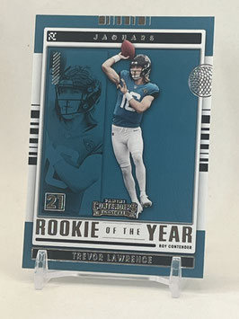 Trevor Lawrence (Jaguars) 2021 Contenders Rookie of the Year #ROY-TLR