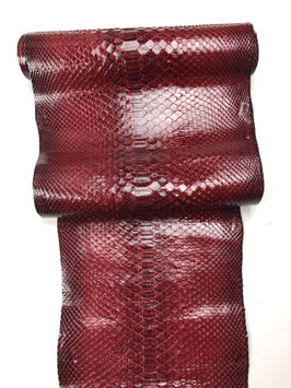 Python Bivittatus red black