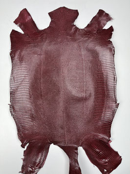 Lizard Leather burgundy