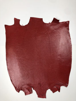Lizard Leather red 0402