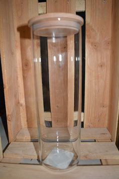 Vorratsglas 2 l m. Holzdeckel