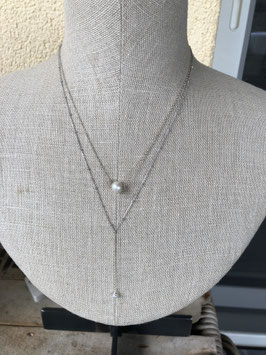 Halsketten duo pearl
