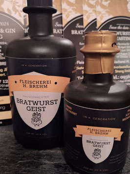 Brehm´s Bratwurstgeist (Bratwurst Gin)