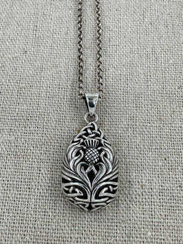 Kette und Anhänger Distel